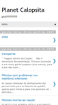 Mobile Screenshot of planetcalopsita.blogspot.com