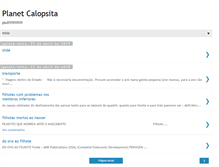 Tablet Screenshot of planetcalopsita.blogspot.com