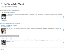 Tablet Screenshot of enalaciudaddelviento.blogspot.com