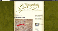 Desktop Screenshot of northeastfloridagardener.blogspot.com