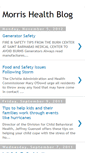 Mobile Screenshot of morrishealth.blogspot.com