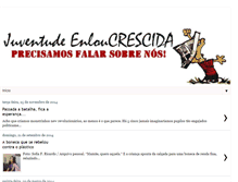 Tablet Screenshot of juventudeenloucrescida.blogspot.com