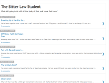 Tablet Screenshot of bitterlawstudent.blogspot.com