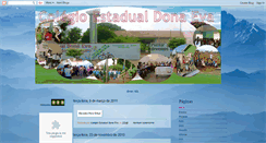 Desktop Screenshot of colegioestadualdonaeva10.blogspot.com