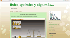 Desktop Screenshot of fisicaquimicayalgomas.blogspot.com
