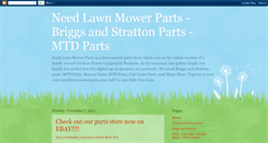 Desktop Screenshot of needlawnmowerparts.blogspot.com