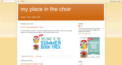 Desktop Screenshot of myplaceinthechoir.blogspot.com