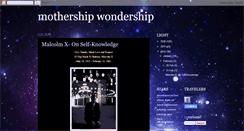 Desktop Screenshot of mothershipwondership.blogspot.com