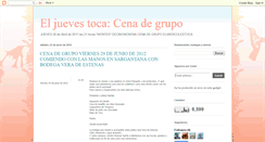 Desktop Screenshot of eljuevestoca.blogspot.com
