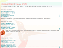 Tablet Screenshot of eljuevestoca.blogspot.com