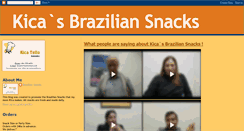 Desktop Screenshot of kicasbraziliansnacks.blogspot.com