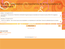 Tablet Screenshot of lacomputadoraysuimportancia.blogspot.com