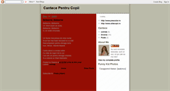 Desktop Screenshot of cantececopii.blogspot.com