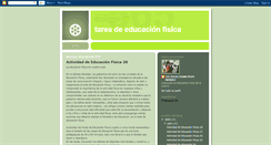 Desktop Screenshot of contenidosdeeducacionfisica.blogspot.com