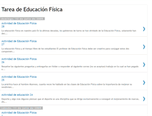 Tablet Screenshot of contenidosdeeducacionfisica.blogspot.com