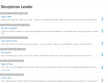 Tablet Screenshot of decepticon-leader.blogspot.com