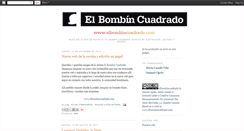 Desktop Screenshot of elbombincuadrado.blogspot.com