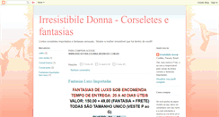 Desktop Screenshot of irresistibiledonna.blogspot.com