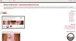 Desktop Screenshot of eileenatbiennale.blogspot.com