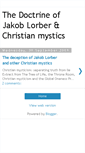 Mobile Screenshot of jakoblorber-doctrine.blogspot.com