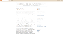 Desktop Screenshot of favoriteforts.blogspot.com