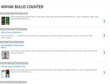 Tablet Screenshot of minyakbuluscounter.blogspot.com