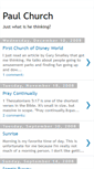 Mobile Screenshot of paulchurch.blogspot.com