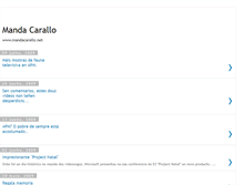 Tablet Screenshot of mandacarallo.blogspot.com