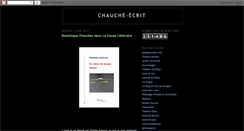 Desktop Screenshot of chauchecrit.blogspot.com