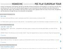 Tablet Screenshot of homochic.blogspot.com
