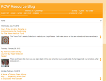 Tablet Screenshot of kcwresource.blogspot.com
