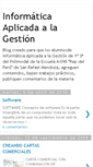 Mobile Screenshot of informaplicgestion.blogspot.com