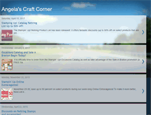 Tablet Screenshot of angelascraftcorner1.blogspot.com