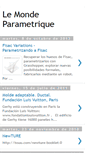 Mobile Screenshot of lemondeparametrique.blogspot.com