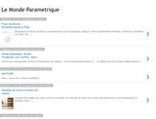 Tablet Screenshot of lemondeparametrique.blogspot.com