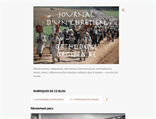 Tablet Screenshot of orthodoxe-ordinaire.blogspot.com