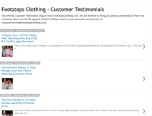 Tablet Screenshot of footstepsclothingcustomer.blogspot.com