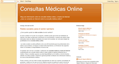 Desktop Screenshot of consulta-medica-online.blogspot.com