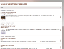 Tablet Screenshot of grupo-coral-stravaganzza.blogspot.com