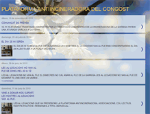 Tablet Screenshot of antiincineradoradelcongost.blogspot.com