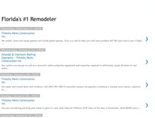 Tablet Screenshot of floridas-1-remodeler-timothy-parks.blogspot.com