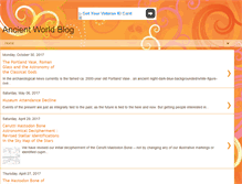 Tablet Screenshot of ancientworldblog.blogspot.com