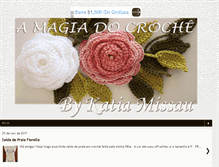 Tablet Screenshot of amagiadocroche.blogspot.com