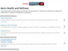 Tablet Screenshot of menshealthwellness.blogspot.com