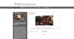 Desktop Screenshot of fluteimpressions.blogspot.com