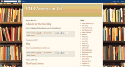 Desktop Screenshot of ehsamericanlit.blogspot.com