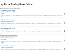 Tablet Screenshot of myforextradingnewsonline.blogspot.com