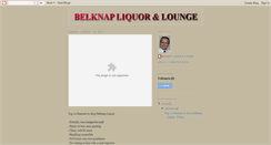 Desktop Screenshot of belknapliquor.blogspot.com