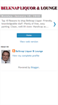 Mobile Screenshot of belknapliquor.blogspot.com