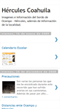 Mobile Screenshot of hercules-coahuila.blogspot.com